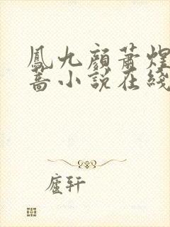 凤九颜萧煜凤薇蔷小说在线阅读