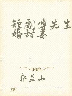 短剧傅先生的闪婚甜妻