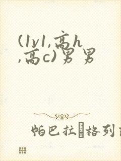 (1v1,高h,高c)男男