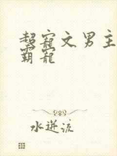 超宠文男主深情霸宠