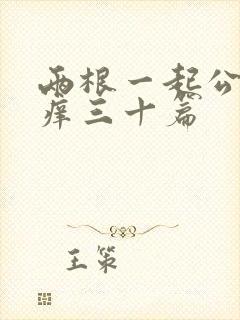 两根一起公憩止痒三十篇