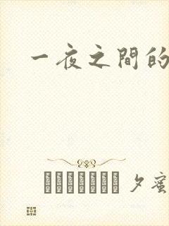 一夜之间的天才