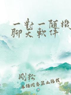 一对一随机视频聊天软件