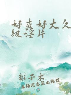 好爽好大久久久级淫片