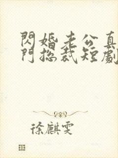 闪婚老公真是豪门总裁短剧免费观看