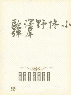 欧泽野佟小曼无弹屏