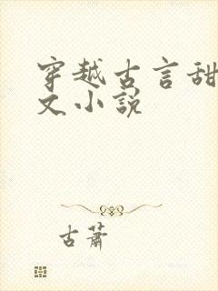 穿越古言甜宠爽文小说