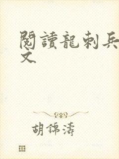 阅读龙刺兵王全文