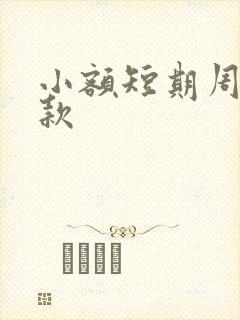 小额短期周转贷款