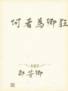 何者为卿狂