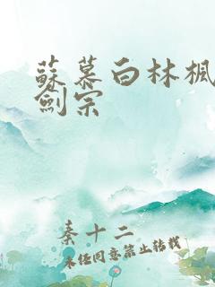 苏慕白林枫神霄剑宗