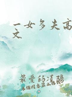 一女多夫高h辣文