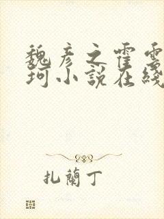 魏彦之霍云乔沈珂小说在线阅读