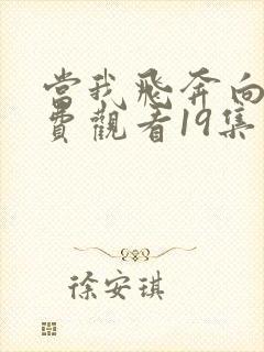 当我飞奔向你免费观看19集