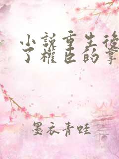 小说重生后我成了权臣的掌中娇txt