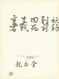 重生回到妖鬼夫君战死前的小说