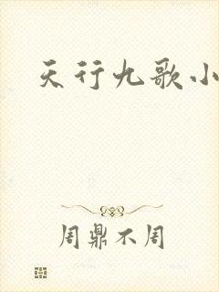 天行九歌小说