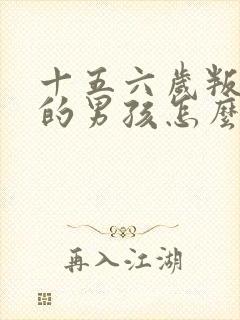 十五六岁叛逆期的男孩怎么办