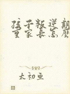 孩子叛逆期不尊重家长怎么沟通