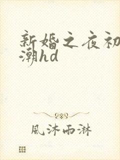 新婚之夜初尝高潮hd