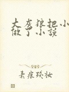 大灰狼把小红帽做了小说