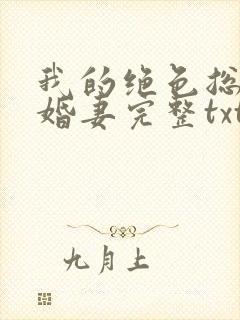 我的绝色总裁未婚妻完整txt下载