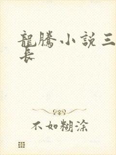 龙腾小说三宝局长