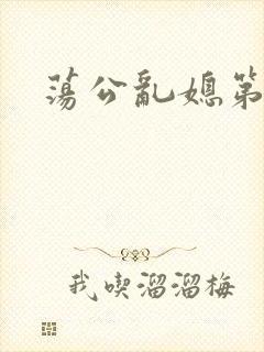 荡公乱媳第一章