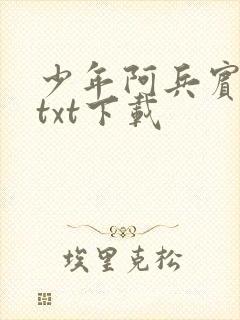 少年阿兵宾小说txt下载
