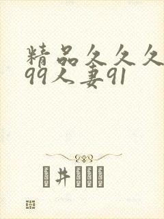 精品久久久久久99人妻91