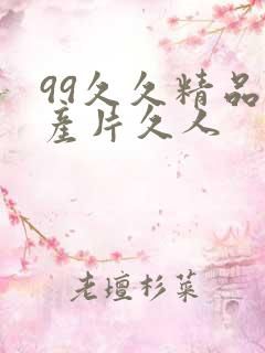 99久久精品国产片久人