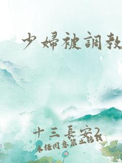 少妇被调教小说