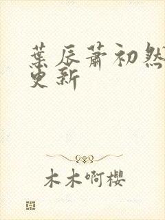 叶辰萧初然继续更新