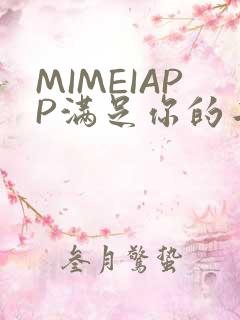 MIMEIAPP满足你的二次元幻想