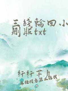 三线轮回小说未删版txt