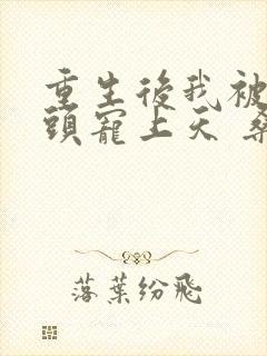 重生后我被死对头宠上天 桑知了