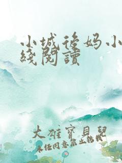 小城后妈小说在线阅读