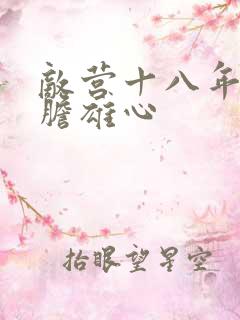 敌营十八年2虎胆雄心