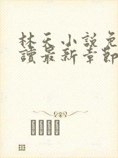 林天小说免费阅读最新章节