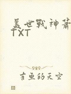 盖世战神萧破天TXT