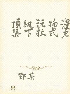 顶级玩物漫画全集下拉式免费观看