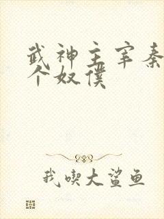 武神主宰秦尘几个奴仆