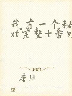 我有一个秘密txt完整+番外