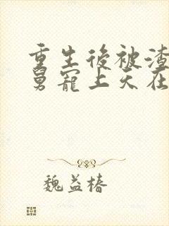 重生后被渣男舅舅宠上天在线观看