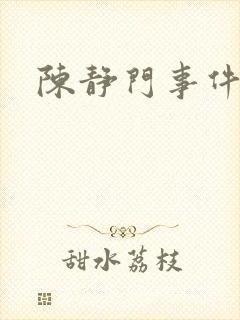 陈静门事件