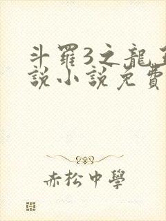 斗罗3之龙王传说小说免费阅读