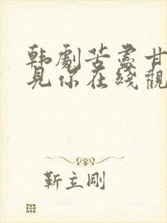 韩剧苦尽甘来遇见你在线观看