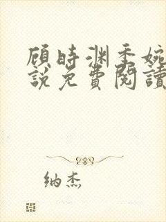 顾时渊季婉婷小说免费阅读最新章节