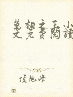 万相之王小说全文免费阅读无弹窗