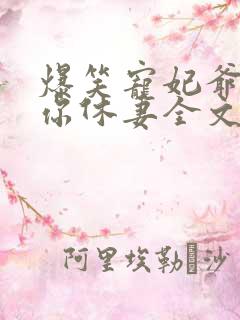 爆笑宠妃爷我等你休妻全文免费阅读